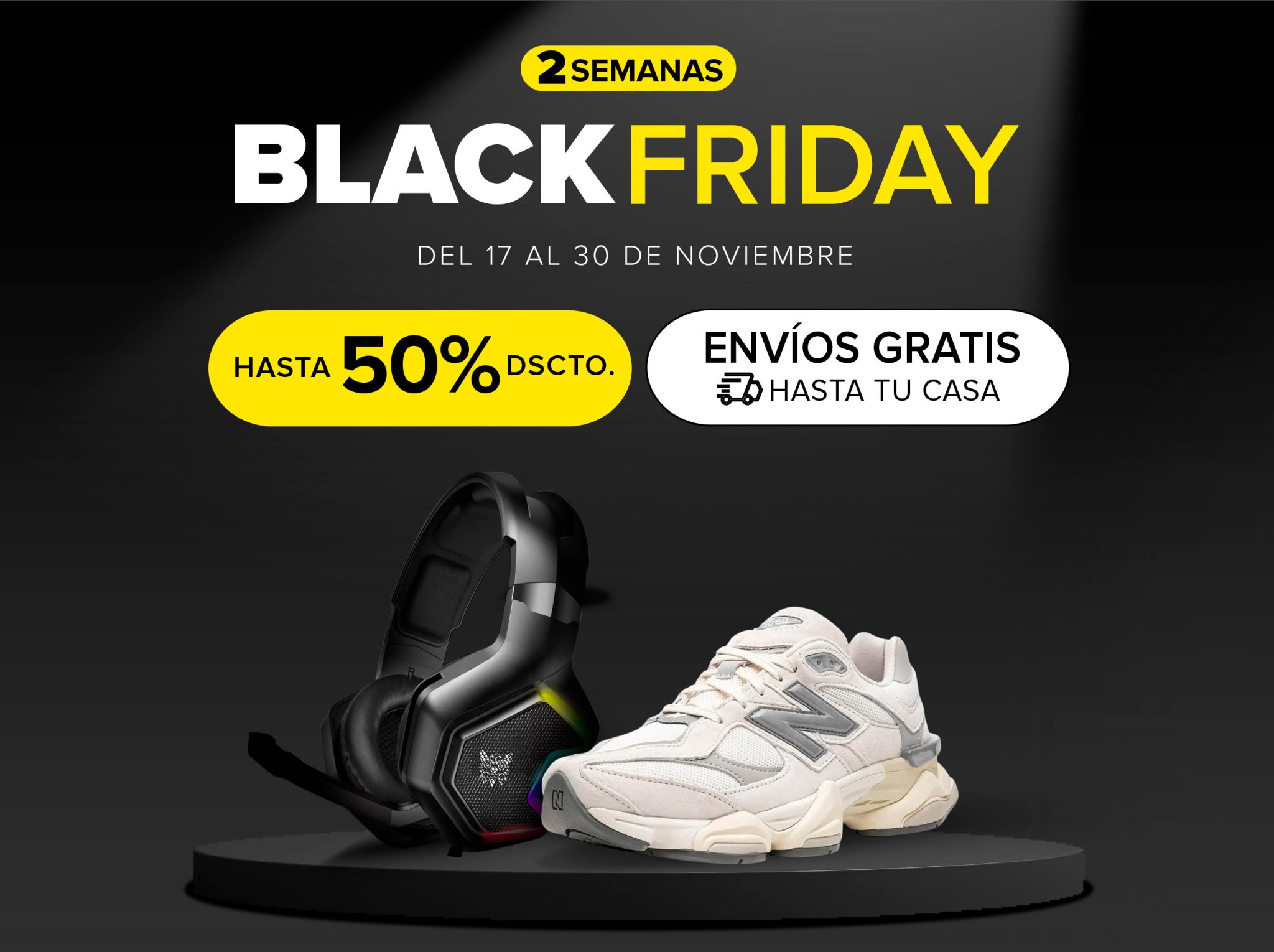 Mercado Libre activa campaña de Black Friday por dos semanas por primera vez