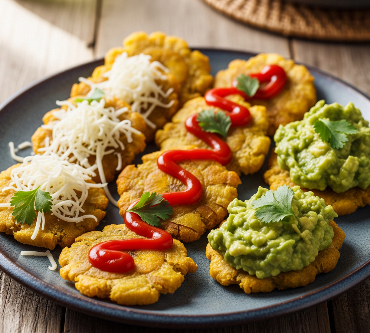 Patacón con Diablitos, La mejor forma de comer jamón