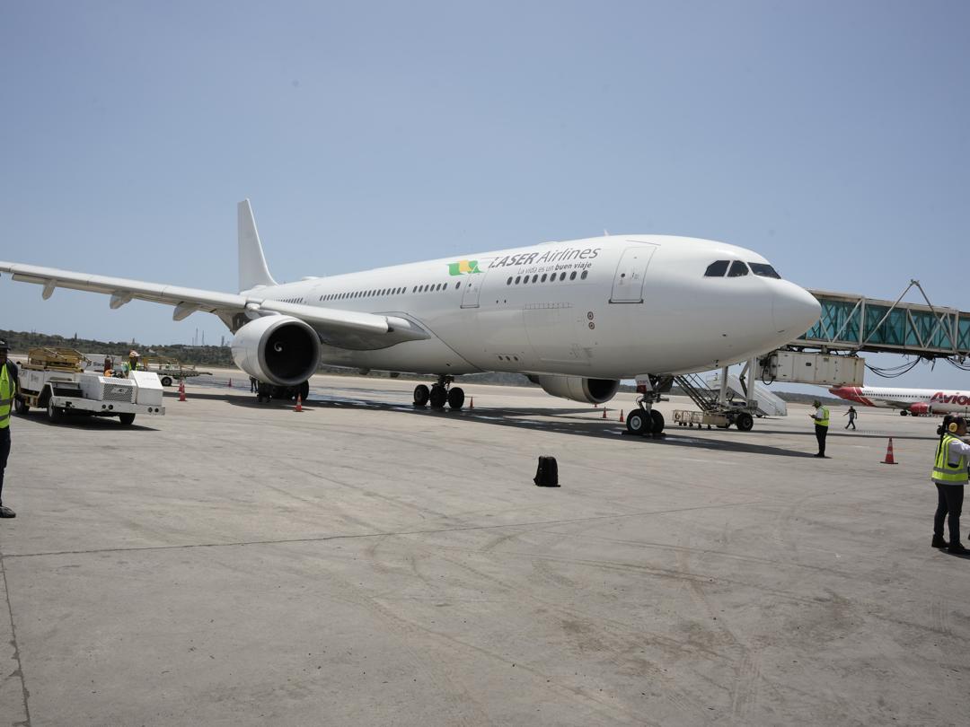 Laser Airlines retoma su vuelo directo Caracas–Madrid–Caracas