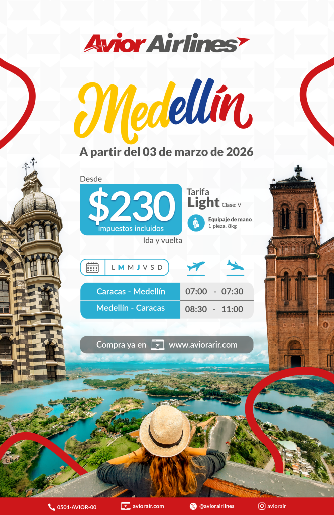 Nuevamente a Medellín