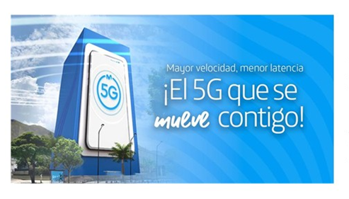 Movistar supera 160 estaciones activas con tecnología 5G en el país