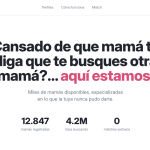 Una agencia estadounidense creó una web para que los hijos se busquen otra mamá