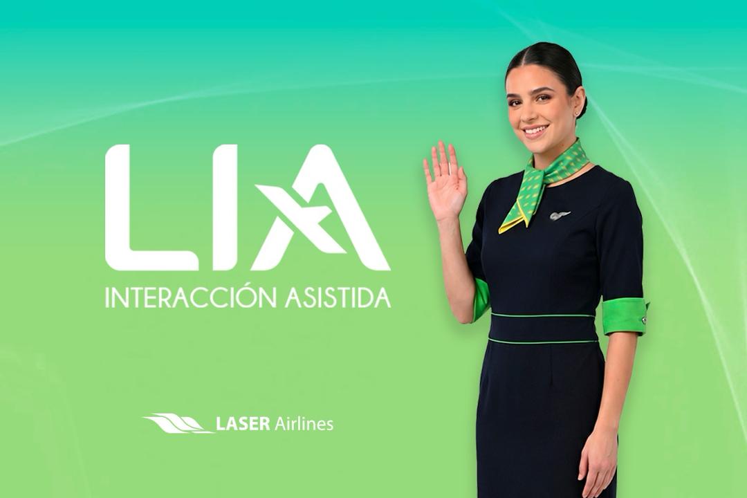 Laser Airlines presenta LIA, su nueva asistente virtual de servicios al cliente