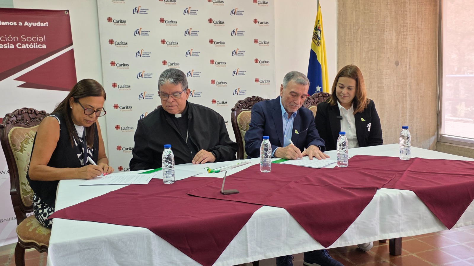 Cáritas Venezuela y Fundación LASER refuerzan logística de ayuda humanitaria en el país