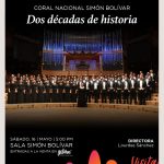 La Coral Nacional celebra su aniversario con un concierto especial