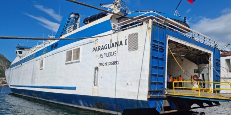 Conferry reanuda operaciones del ferry Paraguaná I en la ruta Puerto La Cruz–Margarita