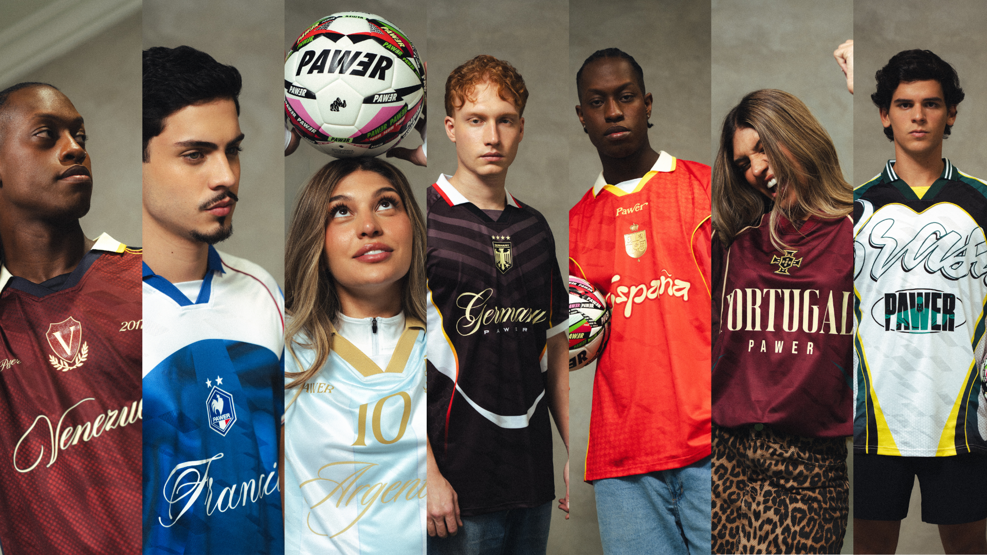 PAWER presenta una colección exclusiva inspirada en la pasión por el fútbol