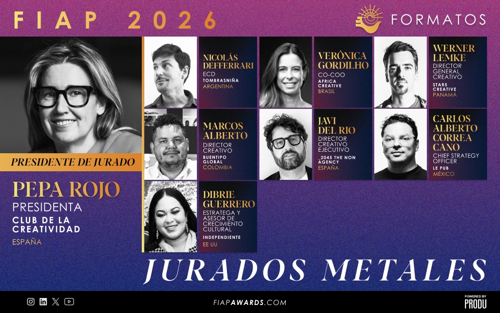 Jurados Metales y Presidentes de jurados FIAP 2026