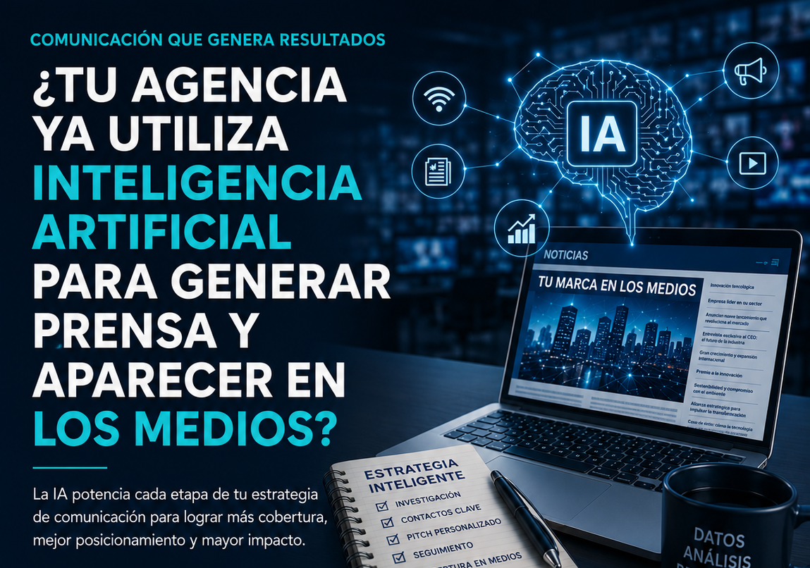 ¿Tu agencia ya usa IA en prensa y medios?