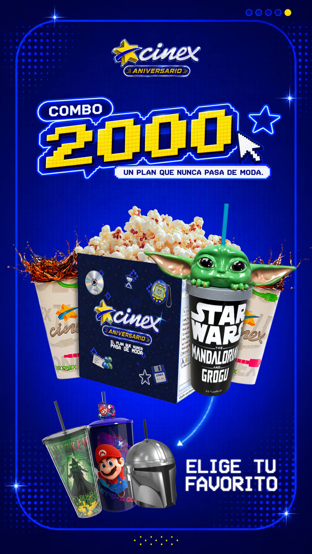 ¡Cinex celebra su aniversario a lo grande!
