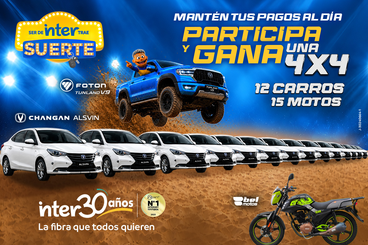 Inter anuncia el regreso del sorteo “Ser de Inter trae suerte”