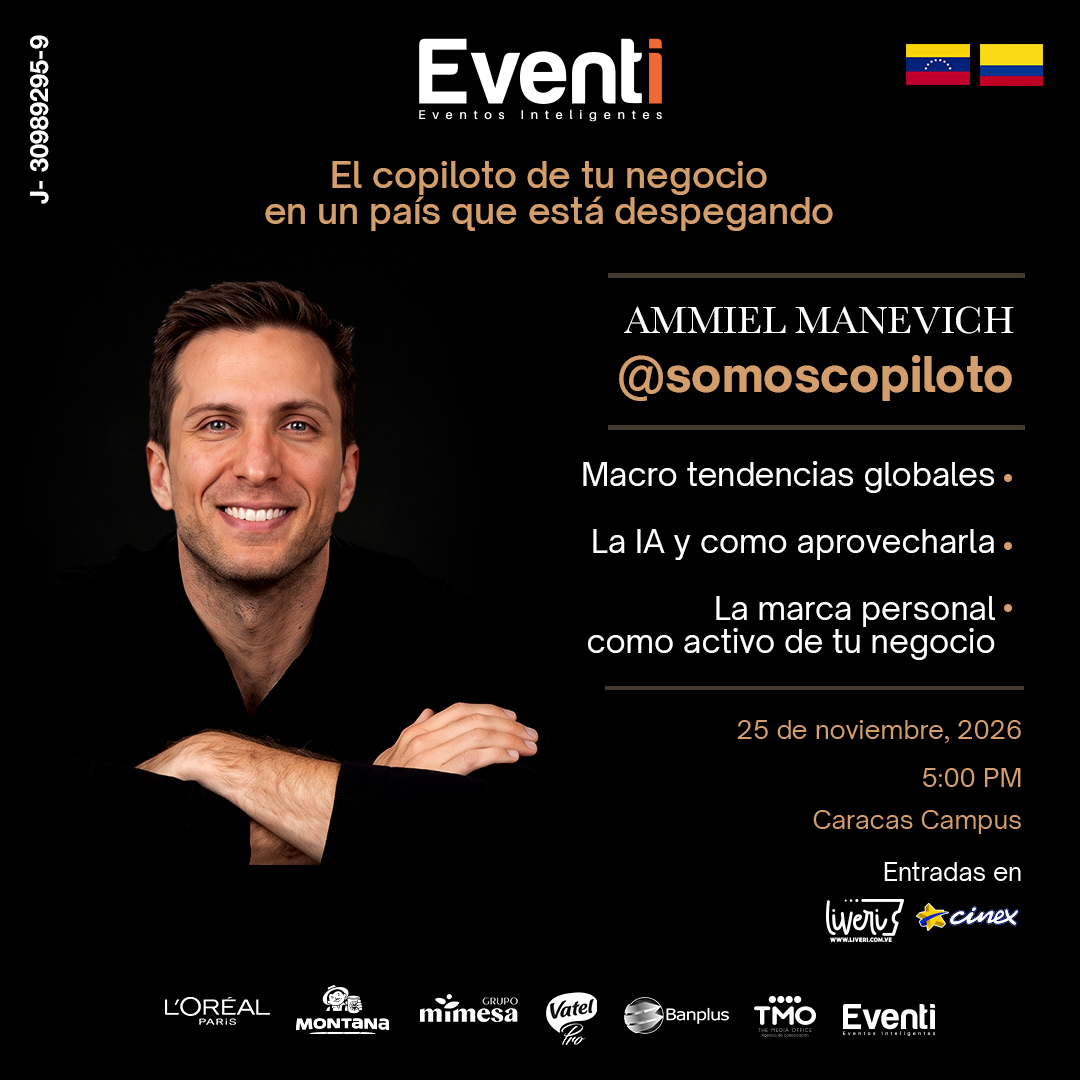 Ammiel Manevich llega a Venezuela con Somos Copiloto
