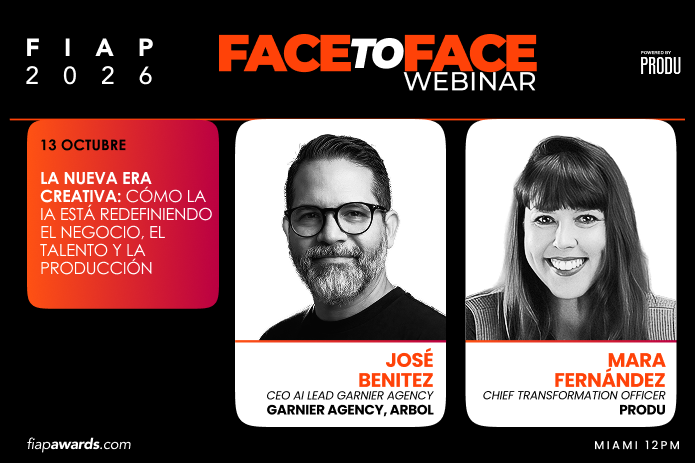 Invitación Face to Face Webinar: La Nueva Era Creativa