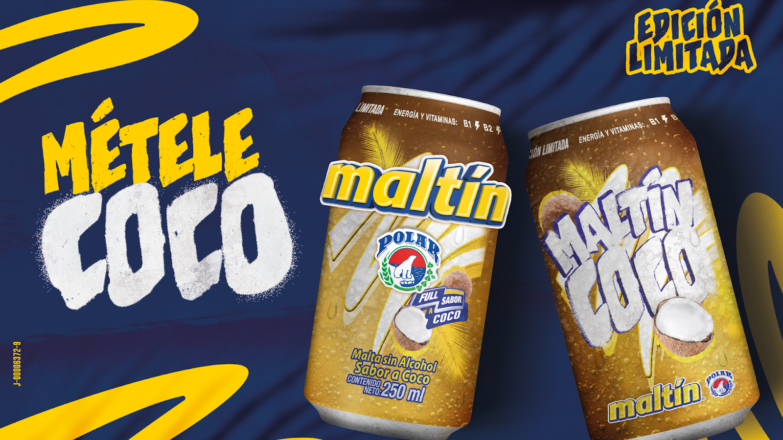 Maltín Polar presenta su nueva edición limitada sabor a coco