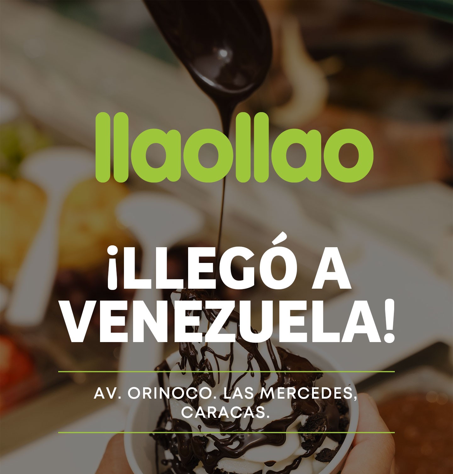 llaollao aterriza en Venezuela con dos tiendas en Caracas